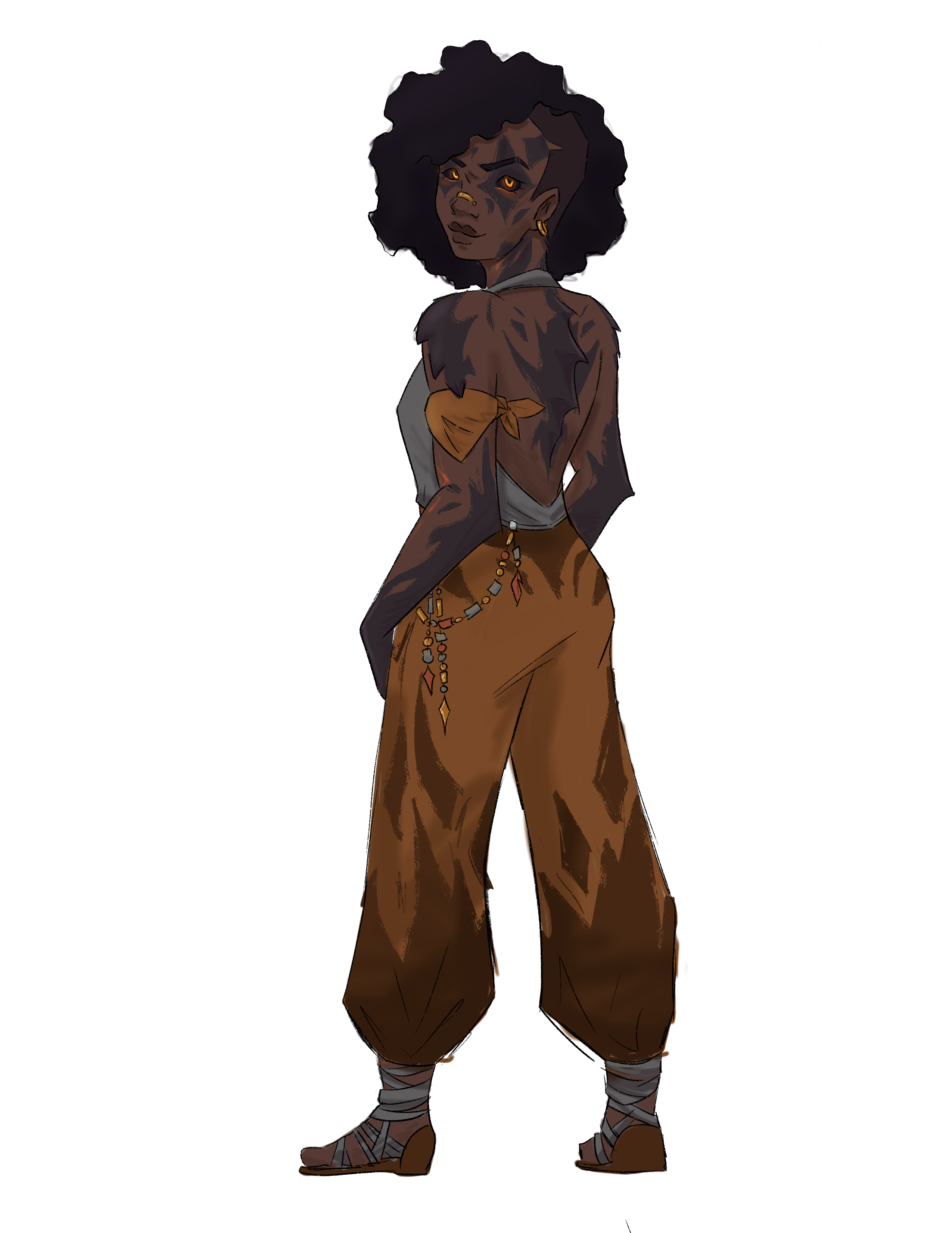 Concept art illustrating Bandi ancestry