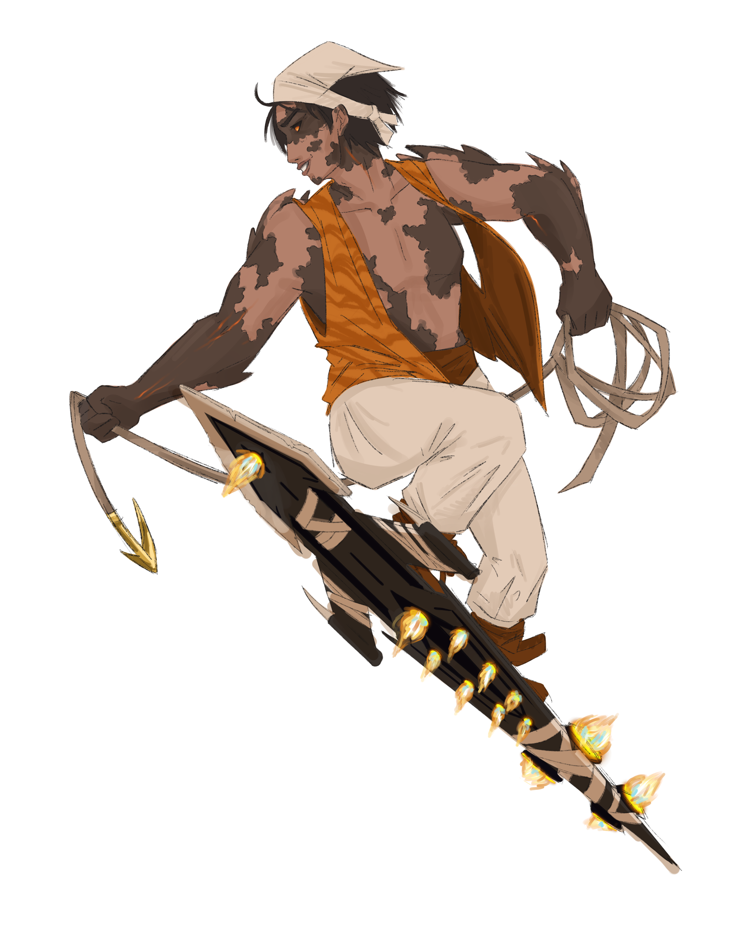 Concept art illustrating Bandi ancestry