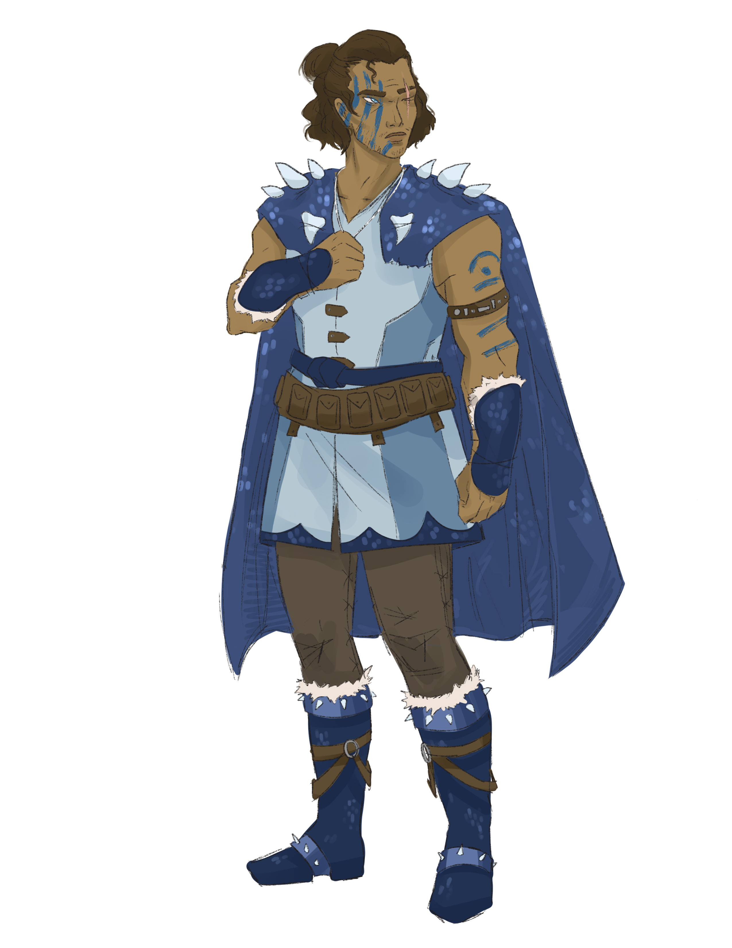 Concept art illustrating Drakohnon ancestry