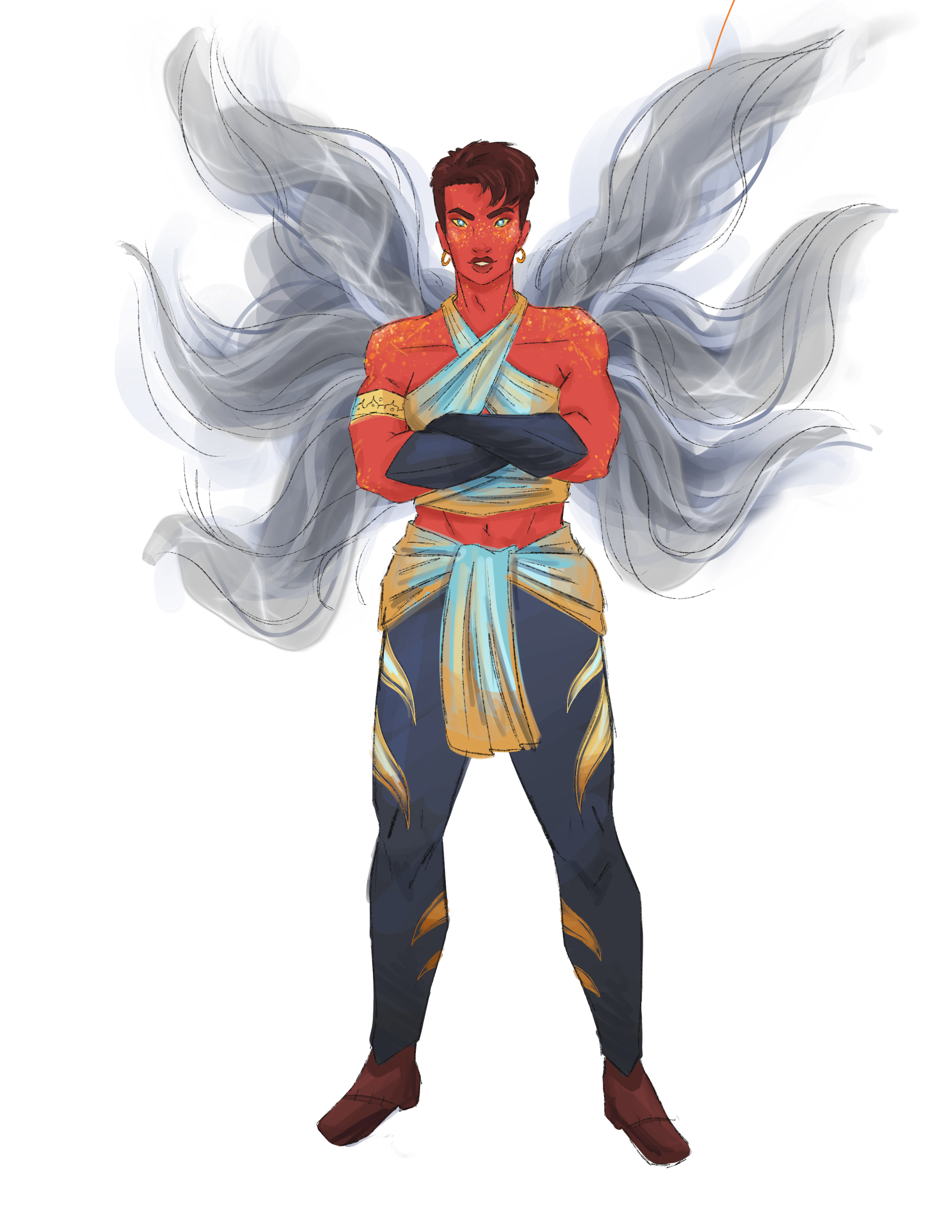 Concept art illustrating Fairy typical appearance.