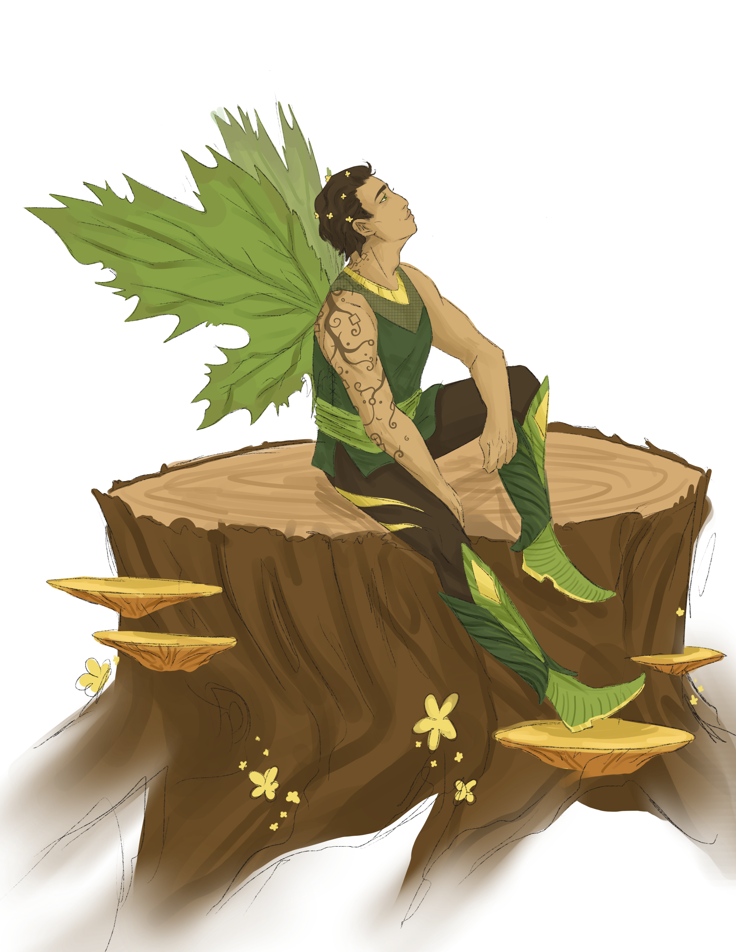 Concept art illustrating Fairy typical appearance.