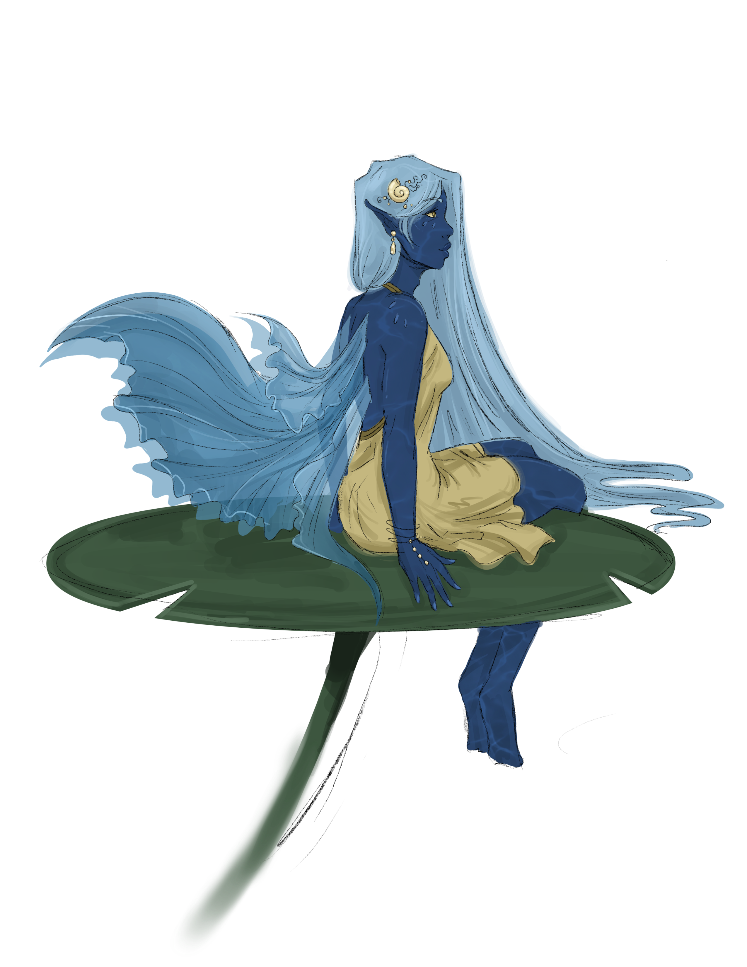 Concept art illustrating Fairy typical appearance.