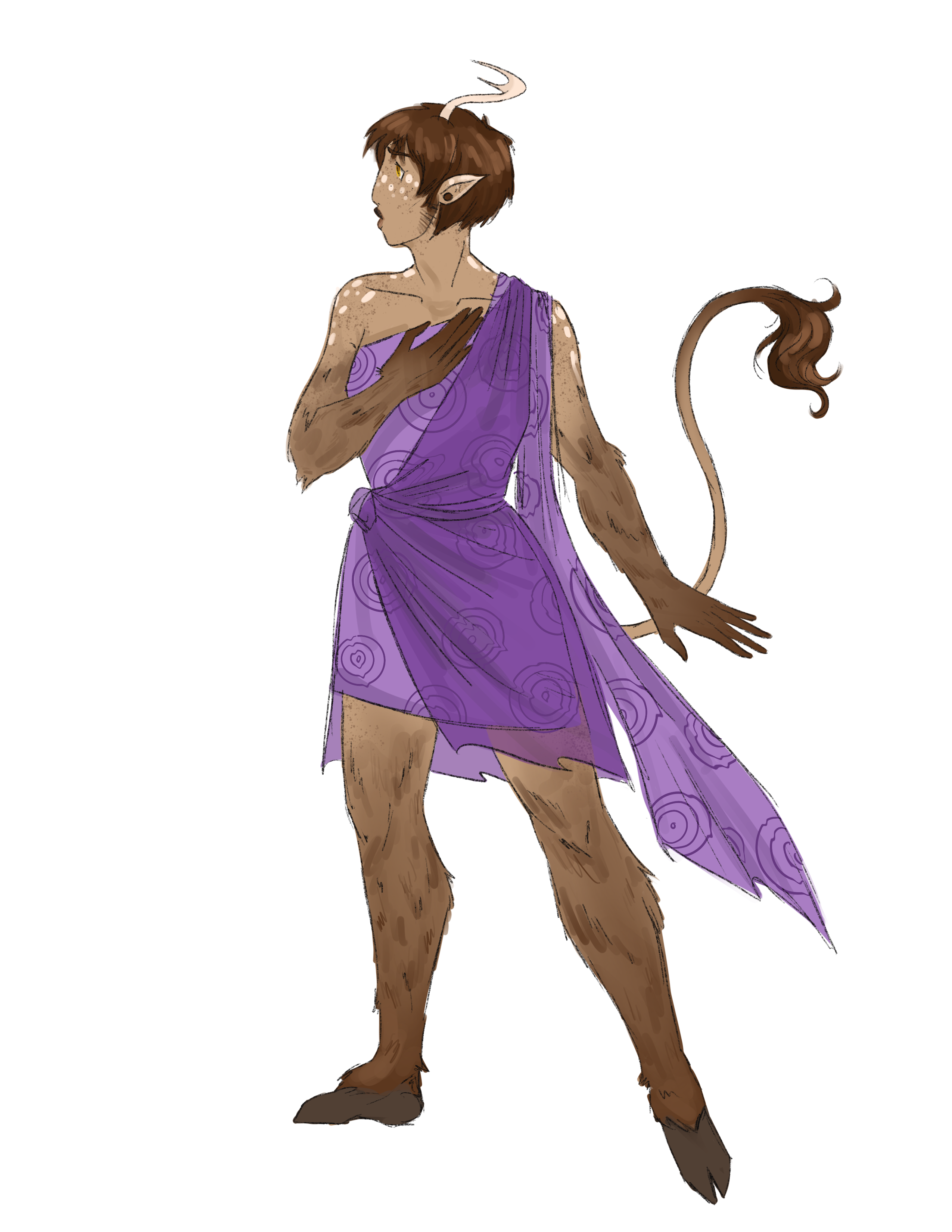 Concept art illustrating Faun ancestry
