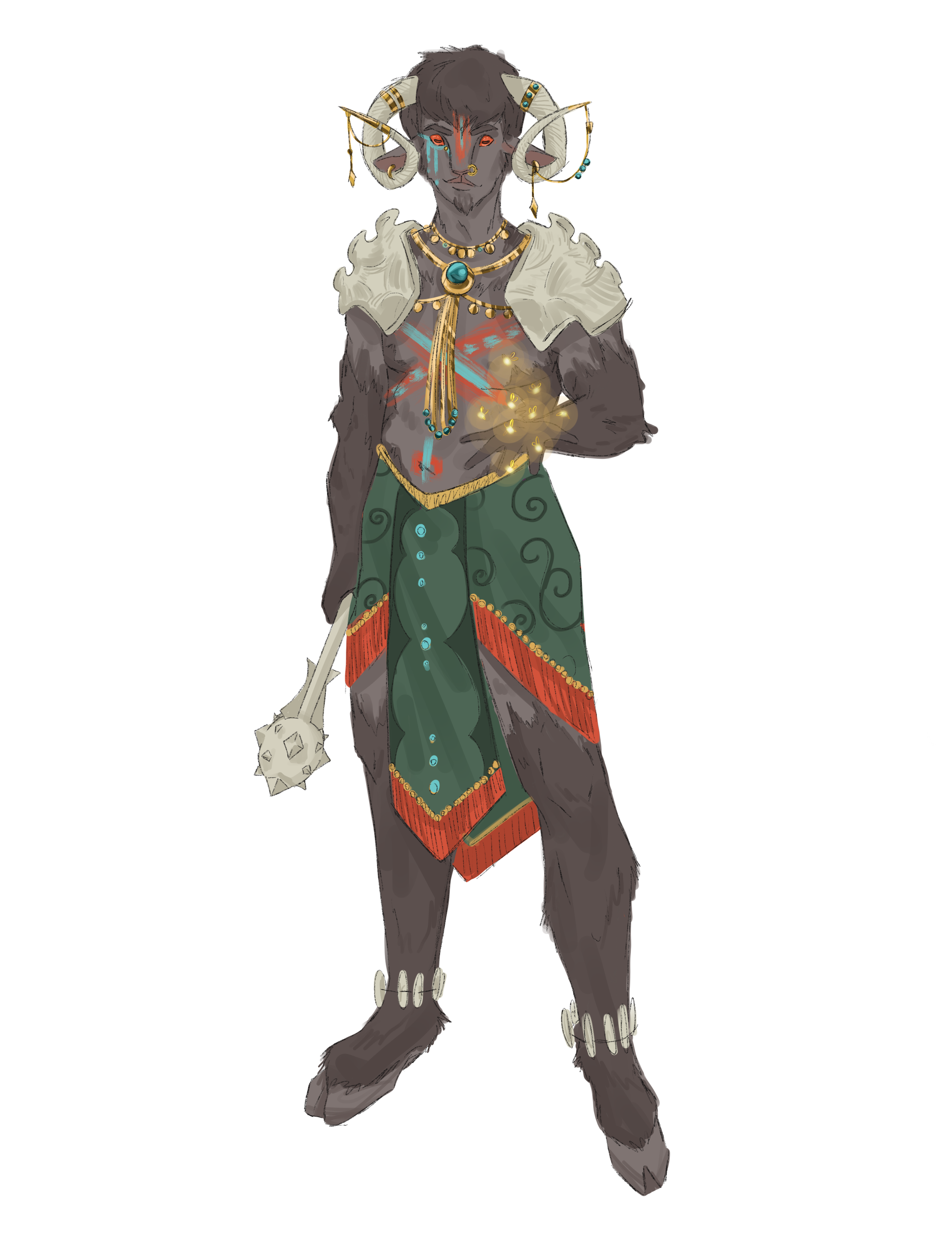 Concept art illustrating Faun ancestry