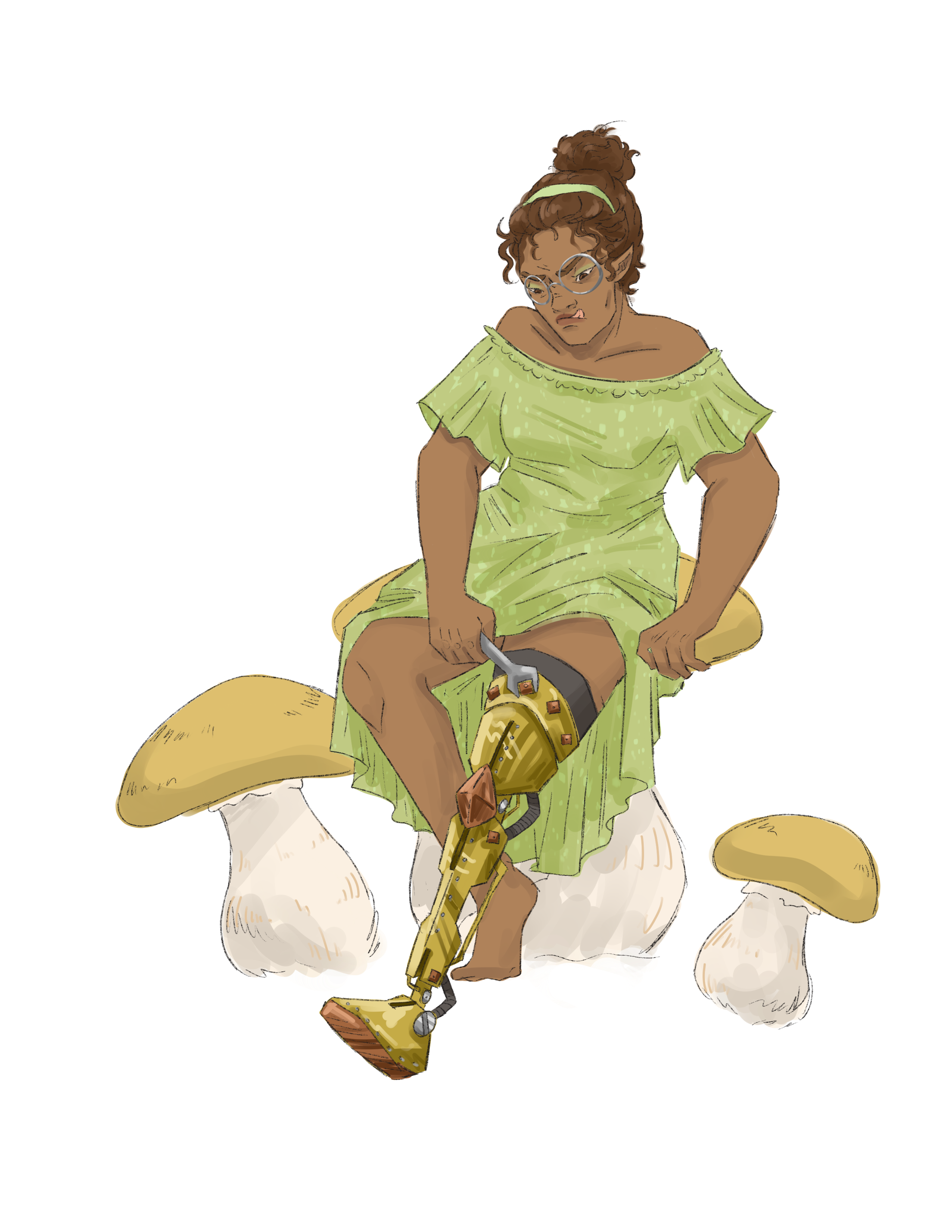 Concept art illustrating Gnome ancestry