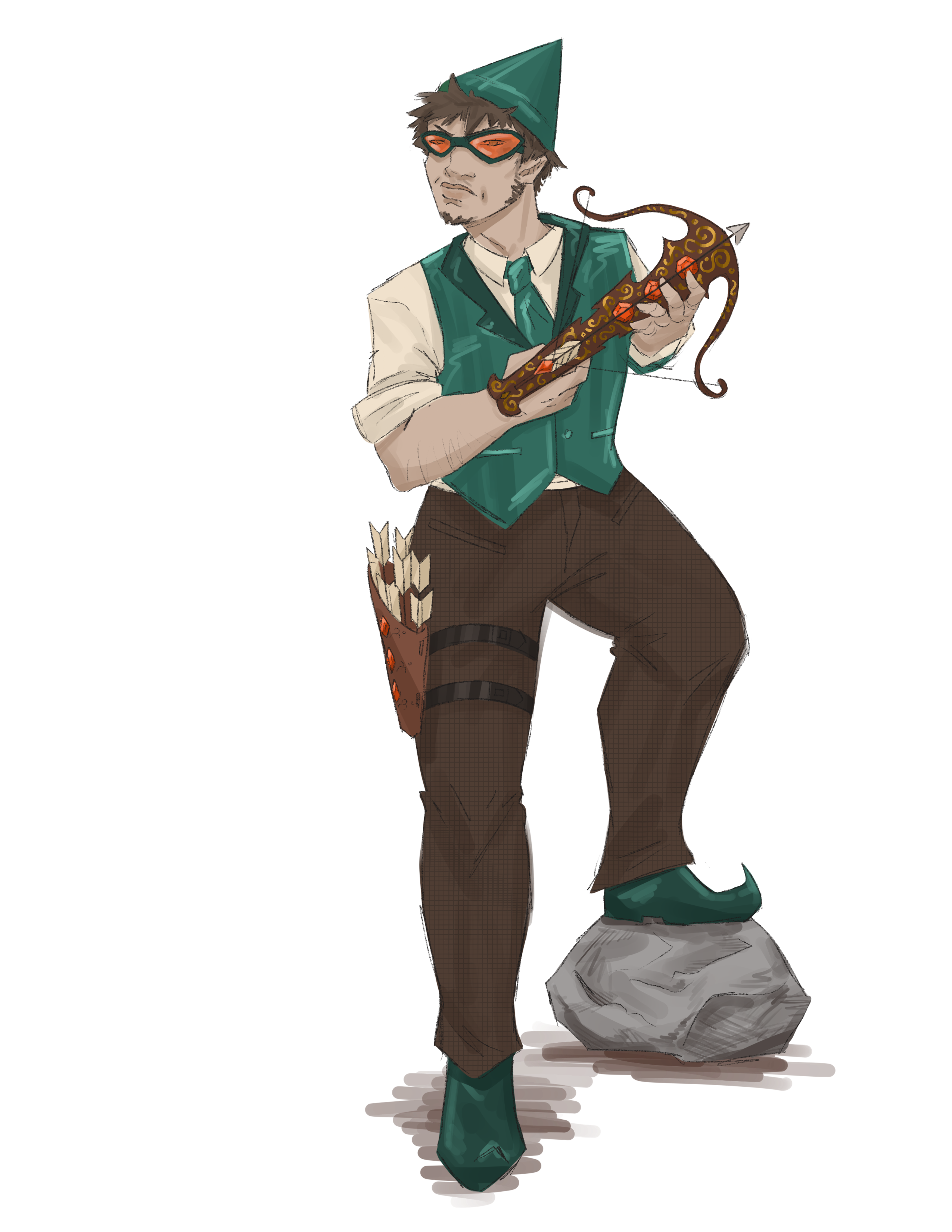 Concept art illustrating Gnome ancestry