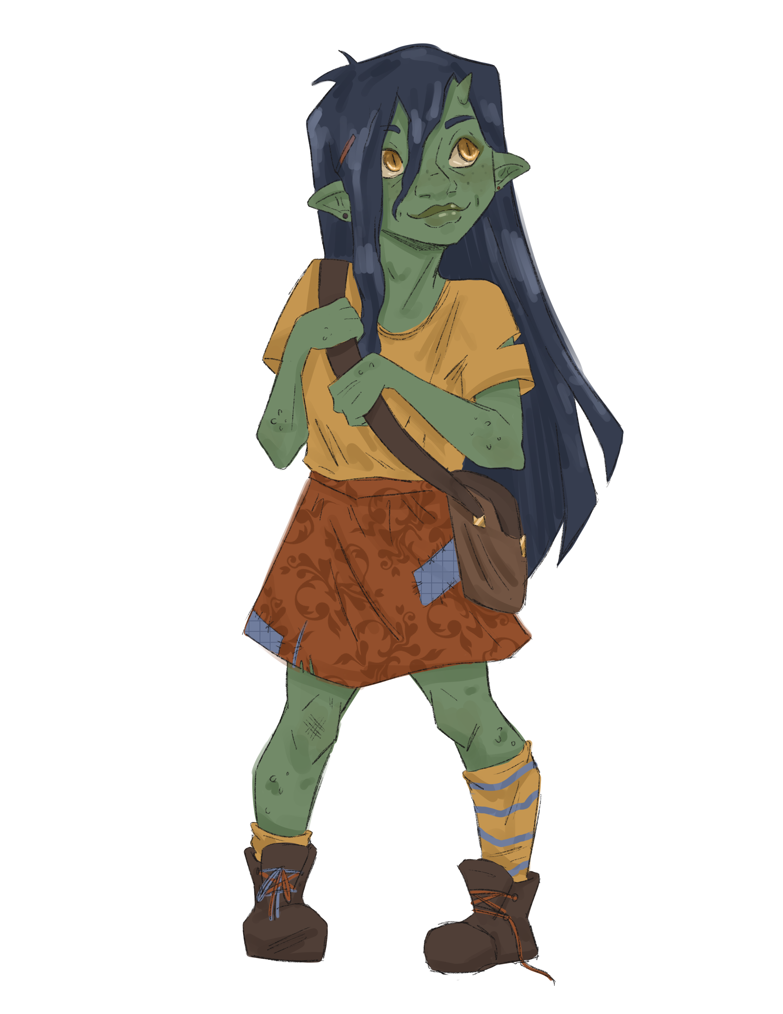 Concept art illustrating Goblin ancestry