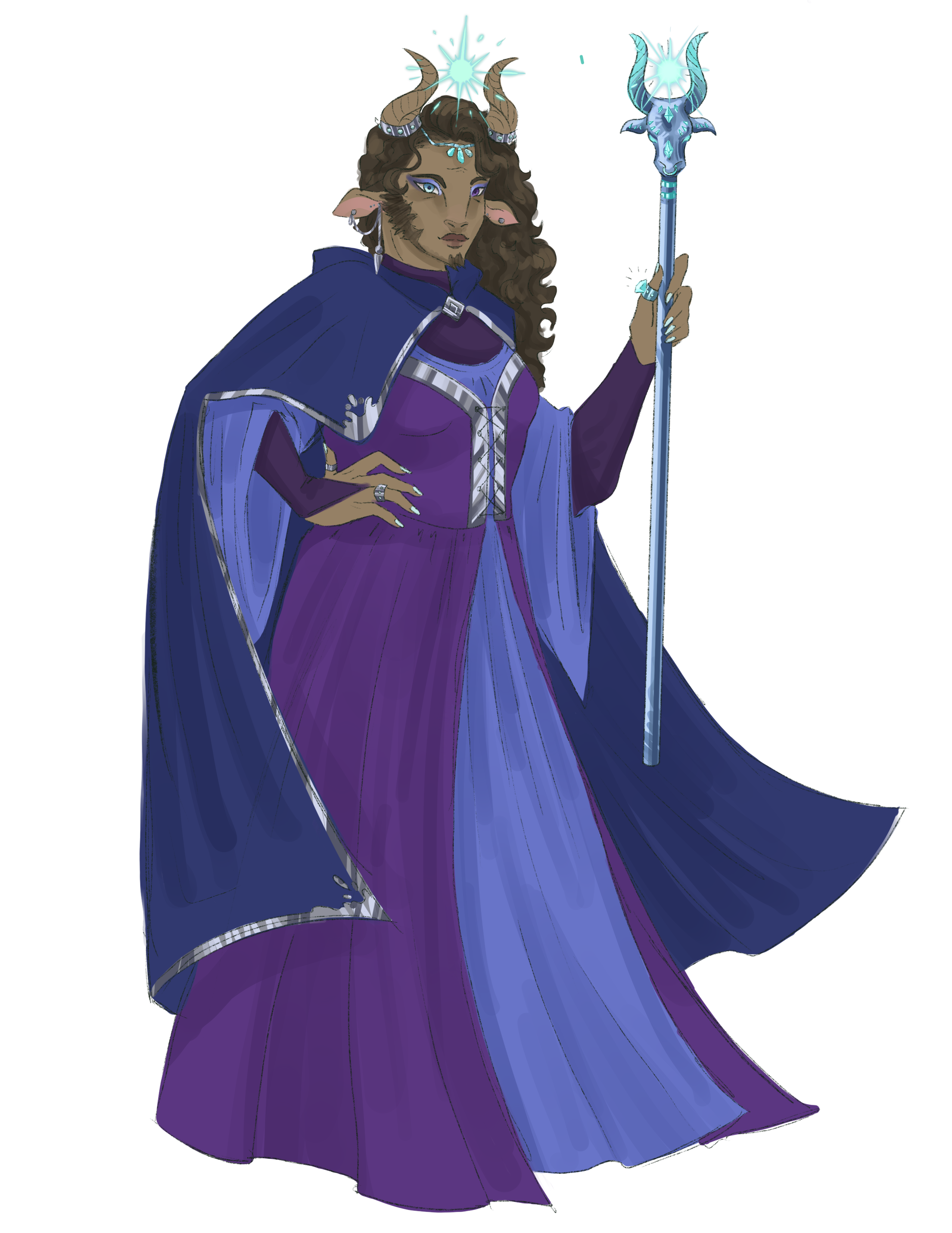 Concept art illustrating Minotaur ancestry