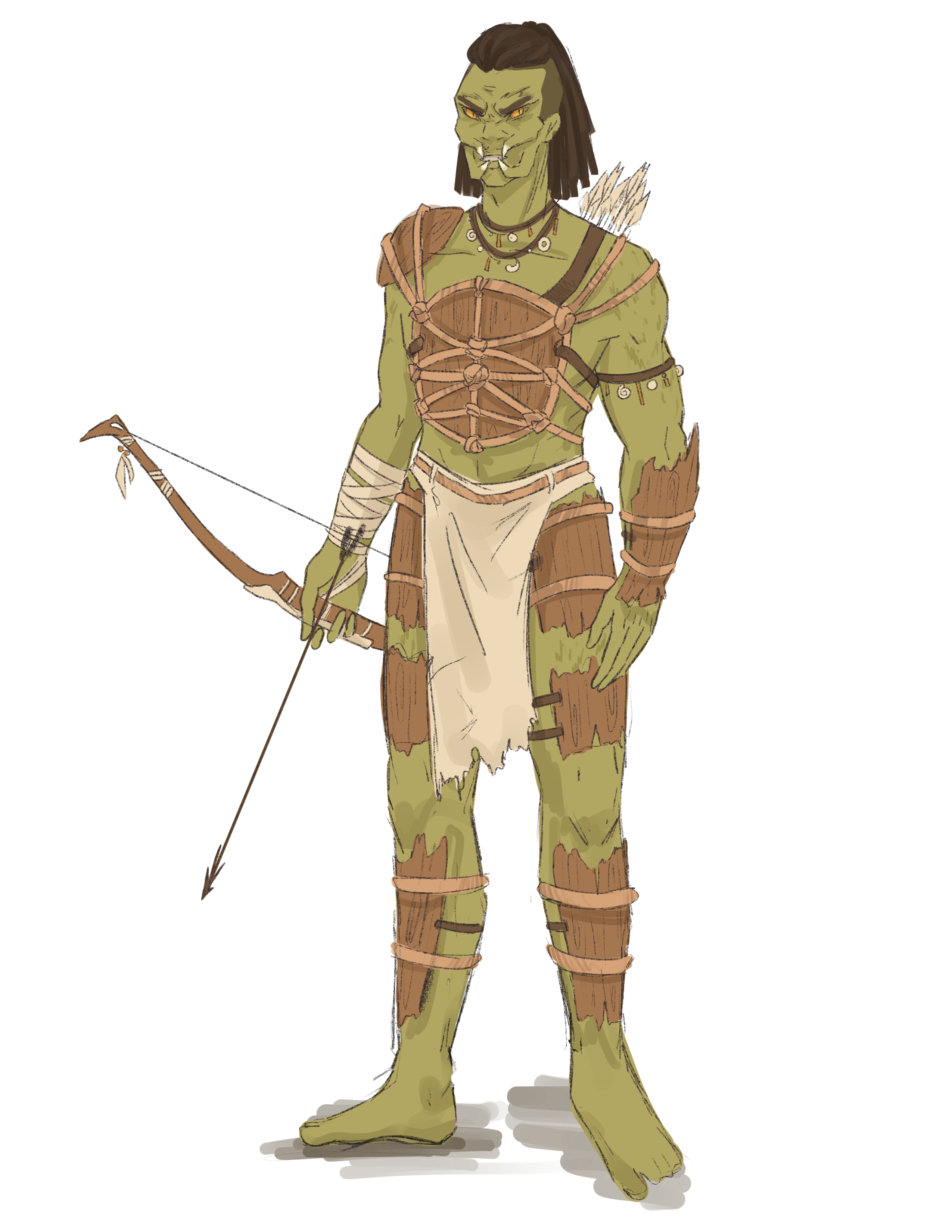 Concept art illustrating Predatorian ancestry