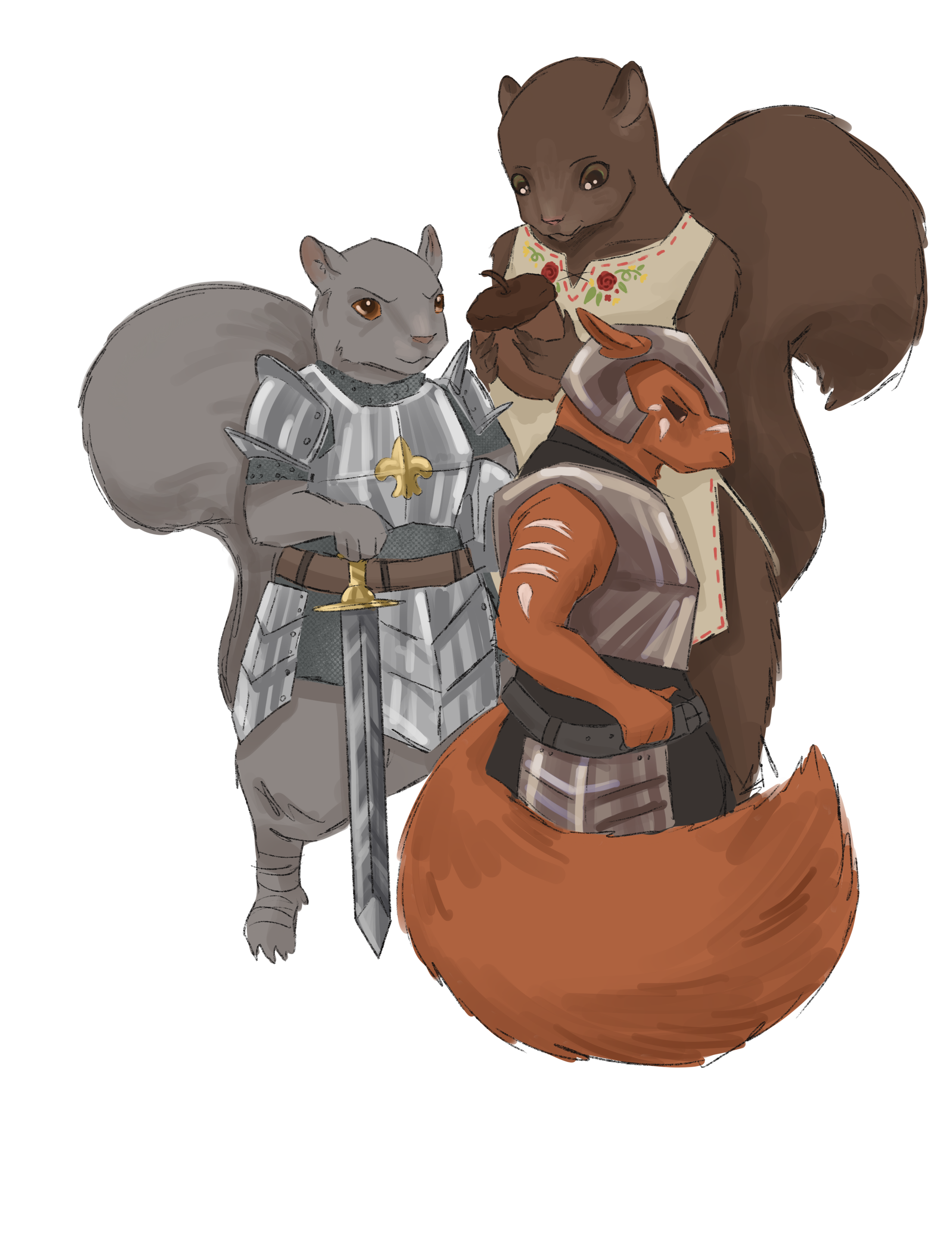 Concept art illustrating Squirrel ancestry