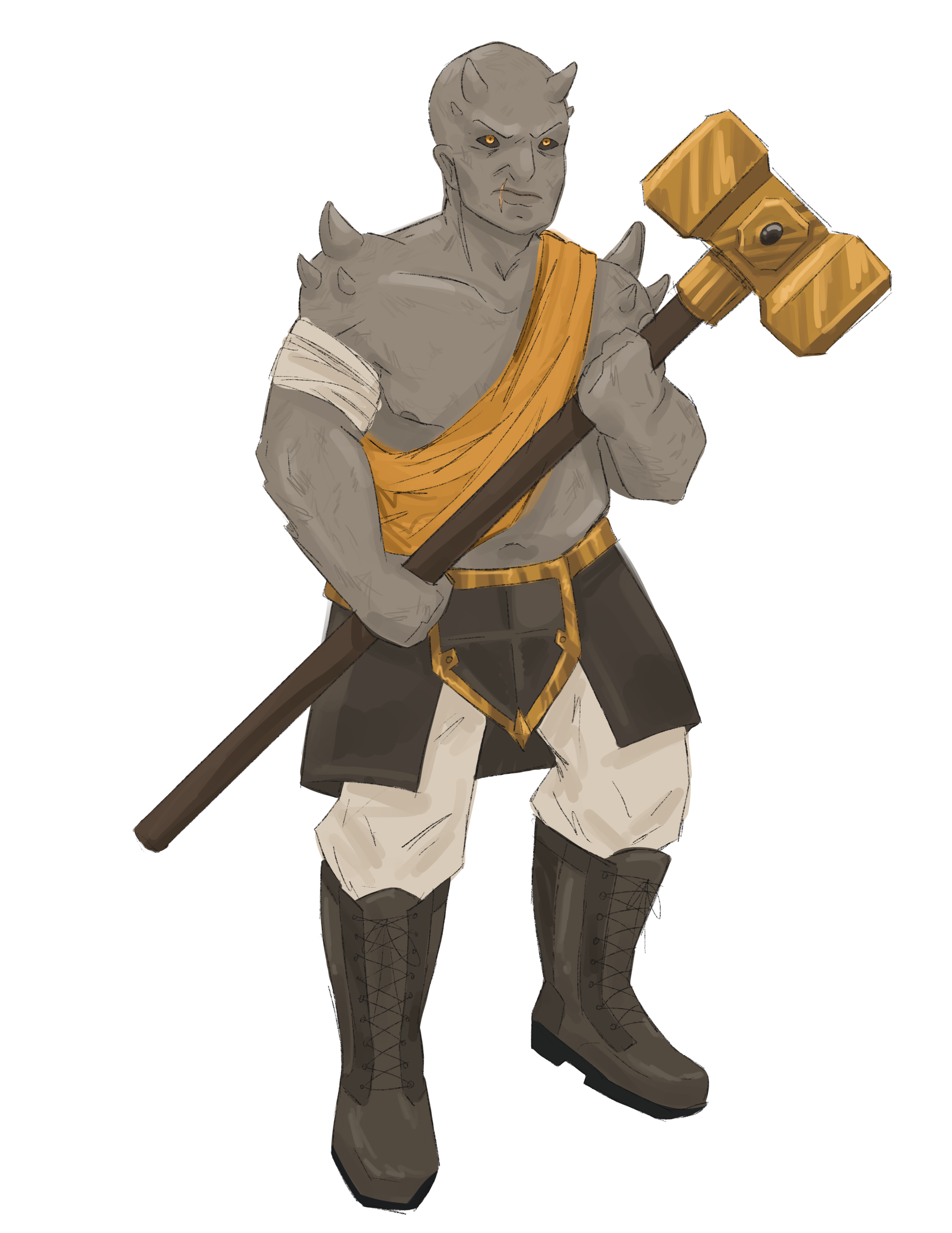 Concept art illustrating Troll ancestry