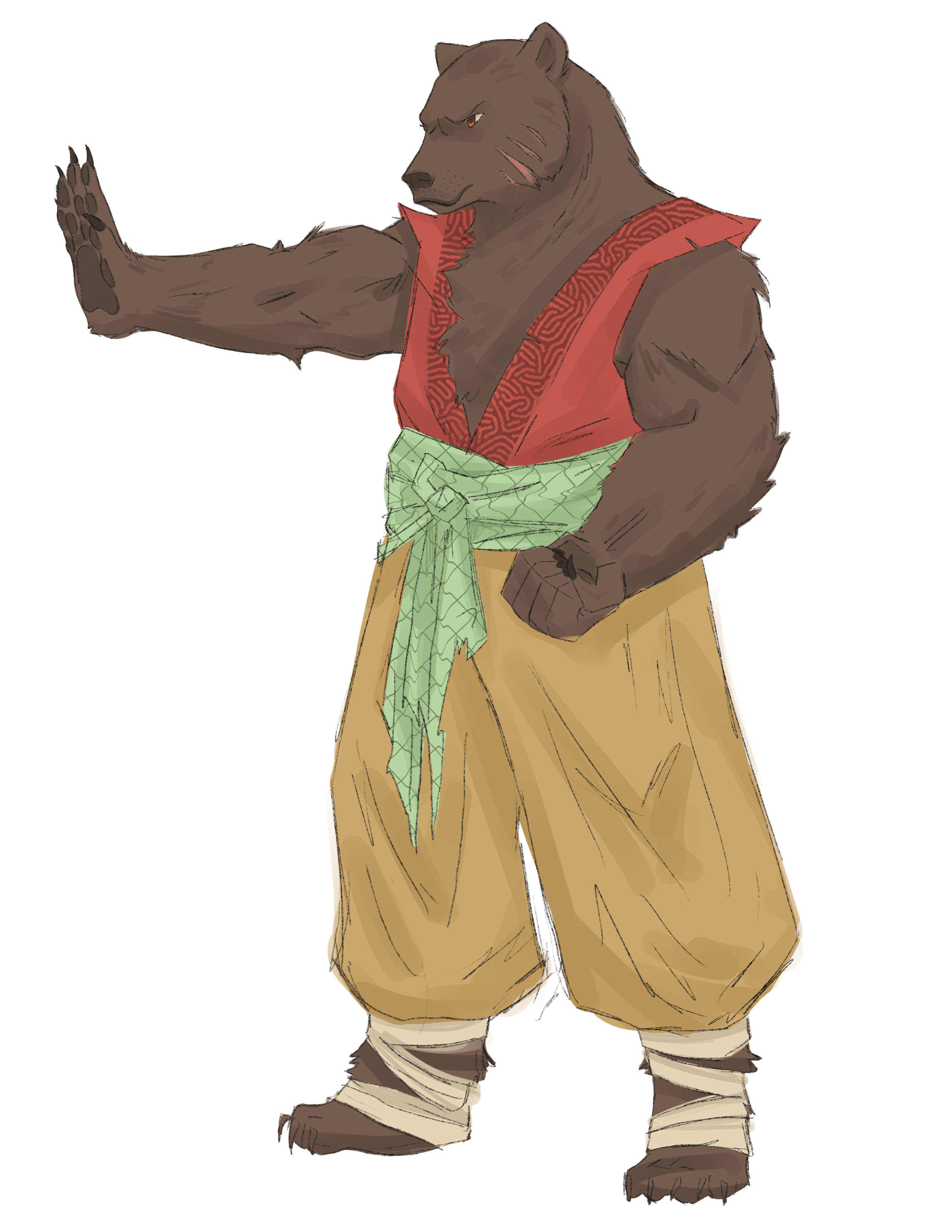 Concept art illustrating Yo-Na ancestry